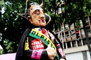 Manifestação contra a Reforma da Previdência no Rio de Janeiro