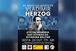 Ato em memória das vítimas da Diatura Militar